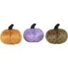 Frisco Halloween Bougie Pumpkins Plush Cat Toy With Catnip