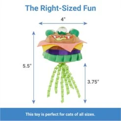 Frisco Haunted Burger Plush Cat Toy With Catnip -Frisco 344056 PT1. AC SS1800 V1660944742