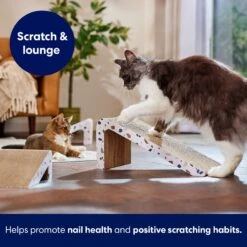 Frisco Nesting Cat Scratcher Toy With Catnip, Modern Terrazzo -Frisco 347213 PT3. AC SS1800 V1659699272