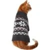 Frisco Gray Chevron Print Dog & Cat Sweater -Frisco 353555 MAIN. AC SS1800 V1659006935
