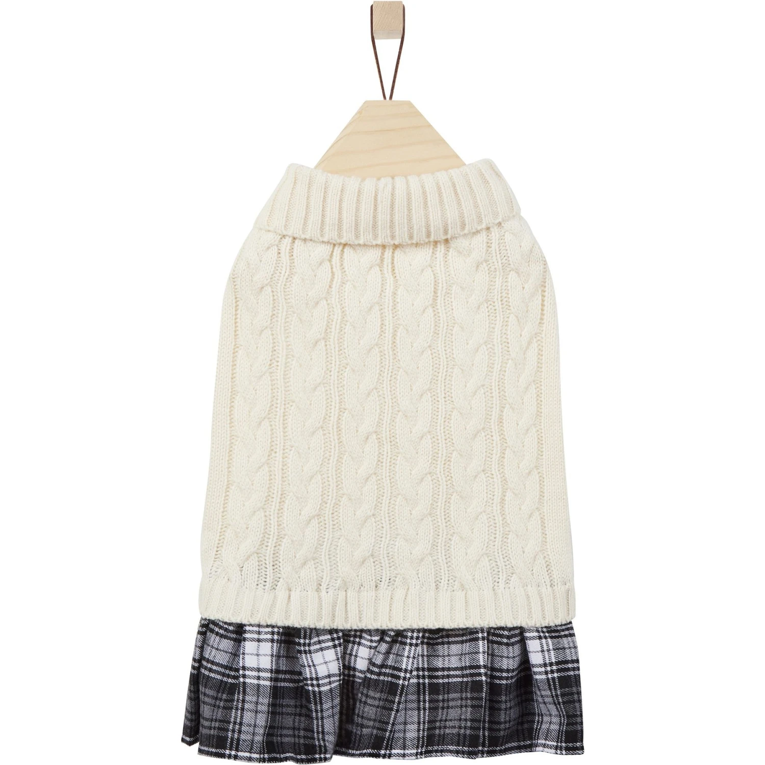 Frisco Plaid Dog & Cat Sweater Dress 6 Frisco Plaid Dog & Cat Sweater Dress - Image 4