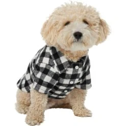 Frisco Black Plaid Dog & Cat Shirt -Frisco 353682 PT2. AC SS1800 V1659007316