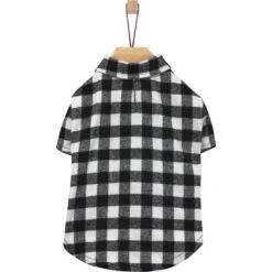 Frisco Black Plaid Dog & Cat Shirt -Frisco 353682 PT3. AC SS1800 V1659726422