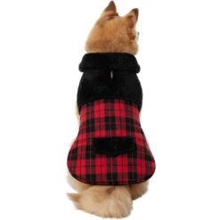 Frisco Mediumweight Plaid Faux Fur Dog & Cat Jacket 12 Frisco Mediumweight Plaid Faux Fur Dog & Cat Jacket -Frisco 353847 PT2. AC SS1800 V1661273430