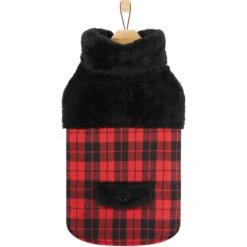 Frisco Mediumweight Plaid Faux Fur Dog & Cat Jacket 13 Frisco Mediumweight Plaid Faux Fur Dog & Cat Jacket -Frisco 353847 PT4. AC SS1800 V1661206460