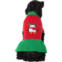 Frisco Penguin Dog & Cat Sweater Dress -Frisco 358207 PT2. AC SS1800 V1660756783