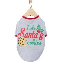 Frisco I Ate Santa's Cookies Dog & Cat T-Shirt 12 Frisco I Ate Santa's Cookies Dog & Cat T-Shirt -Frisco 358293 PT4. AC SS1800 V1660764463