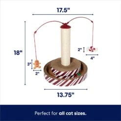 Frisco Holiday Gingerbread Interactive Cat Scratcher Cat Toy With Catnip 8 Frisco Holiday Gingerbread Interactive Cat Scratcher Cat Toy With Catnip -Frisco 360897 PT1. AC SS1800 V1694812340