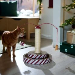 Frisco Holiday Gingerbread Interactive Cat Scratcher Cat Toy With Catnip 10 Frisco Holiday Gingerbread Interactive Cat Scratcher Cat Toy With Catnip -Frisco 360897 PT3. AC SS1800 V1661874178