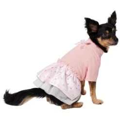 Frisco Tulle Hearts Dog & Cat Dress -Frisco 371070 PT2. AC SS1800 V1701797007