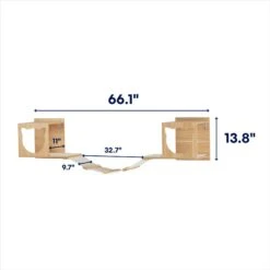 Frisco Cat Silhouette With Bridge Wall Mounted Cat Wall Shelves 9 Frisco Cat Silhouette With Bridge Wall Mounted Cat Wall Shelves -Frisco 373441 PT1. AC SS1800 V1673462109