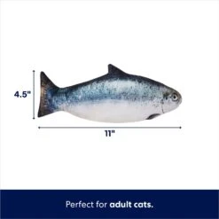 Frisco Interactive Flopping Fish Electronic Cat Toy With Catnip 9 Frisco Interactive Flopping Fish Electronic Cat Toy With Catnip -Frisco 632798 PT1. AC SS1800 V1676407716