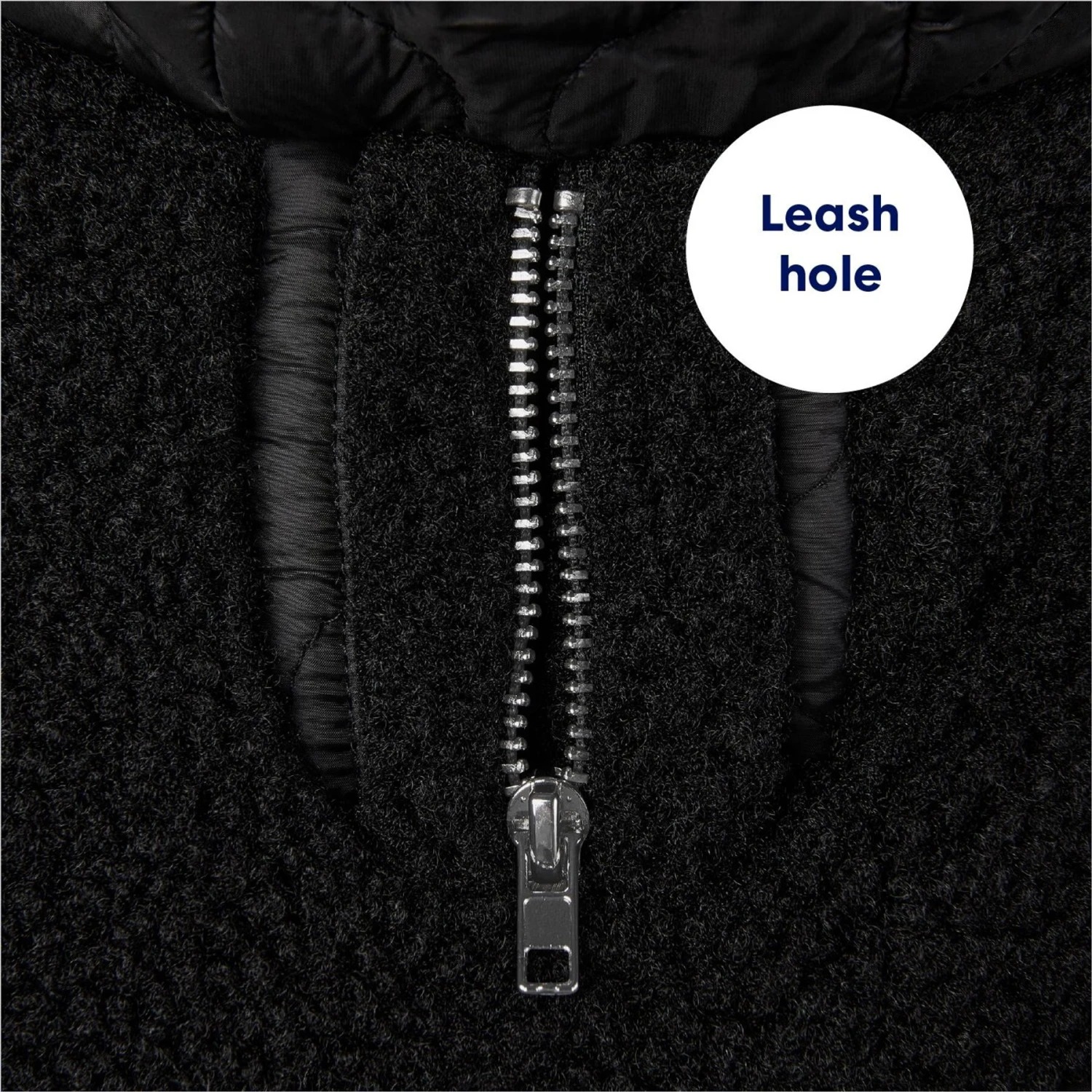 Frisco Heavy Weight Dog & Cat Quilted Hybrid Coat With Sherpa Lining 9 Frisco Heavy Weight Dog & Cat Quilted Hybrid Coat With Sherpa Lining - Image 7