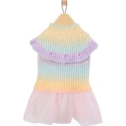 Frisco Rainbow Dog & Cat Sweater Dress 13 Frisco Rainbow Dog & Cat Sweater Dress -Frisco 720934 PT3. AC SS1800 V1692977136