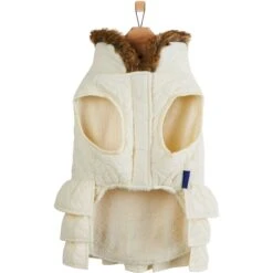 Frisco Medium Weight Quilted Ruffle Tiered Dog & Cat Dress 15 Frisco Medium Weight Quilted Ruffle Tiered Dog & Cat Dress -Frisco 744262 PT4. AC SS1800 V1693233978