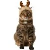 Frisco Sherpa Reindeer Dog & Cat Hat With Bells 2 Frisco Sherpa Reindeer Dog & Cat Hat With Bells -Frisco 745646 MAIN. AC SS1800 V1694802017
