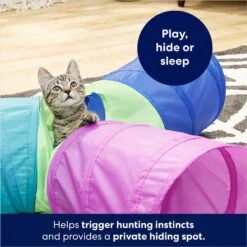 Frisco Foldable Play Tri-Tunnel Cat Toy & Frisco Butterfly Cat Tracks Cat Toy -Frisco 933438 PT4. AC SS1800 V1692305507