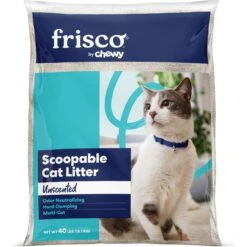 Frisco Multi-Cat Unscented Clumping Clay Cat Litter + 2 Items -Frisco 982886 PT7. AC SS1800 V1697115433